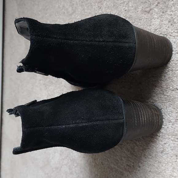 PAUL GREEN black suede boots - Picture 11 of 12